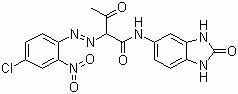 Pigment-Orange-36-Molekülstruktur